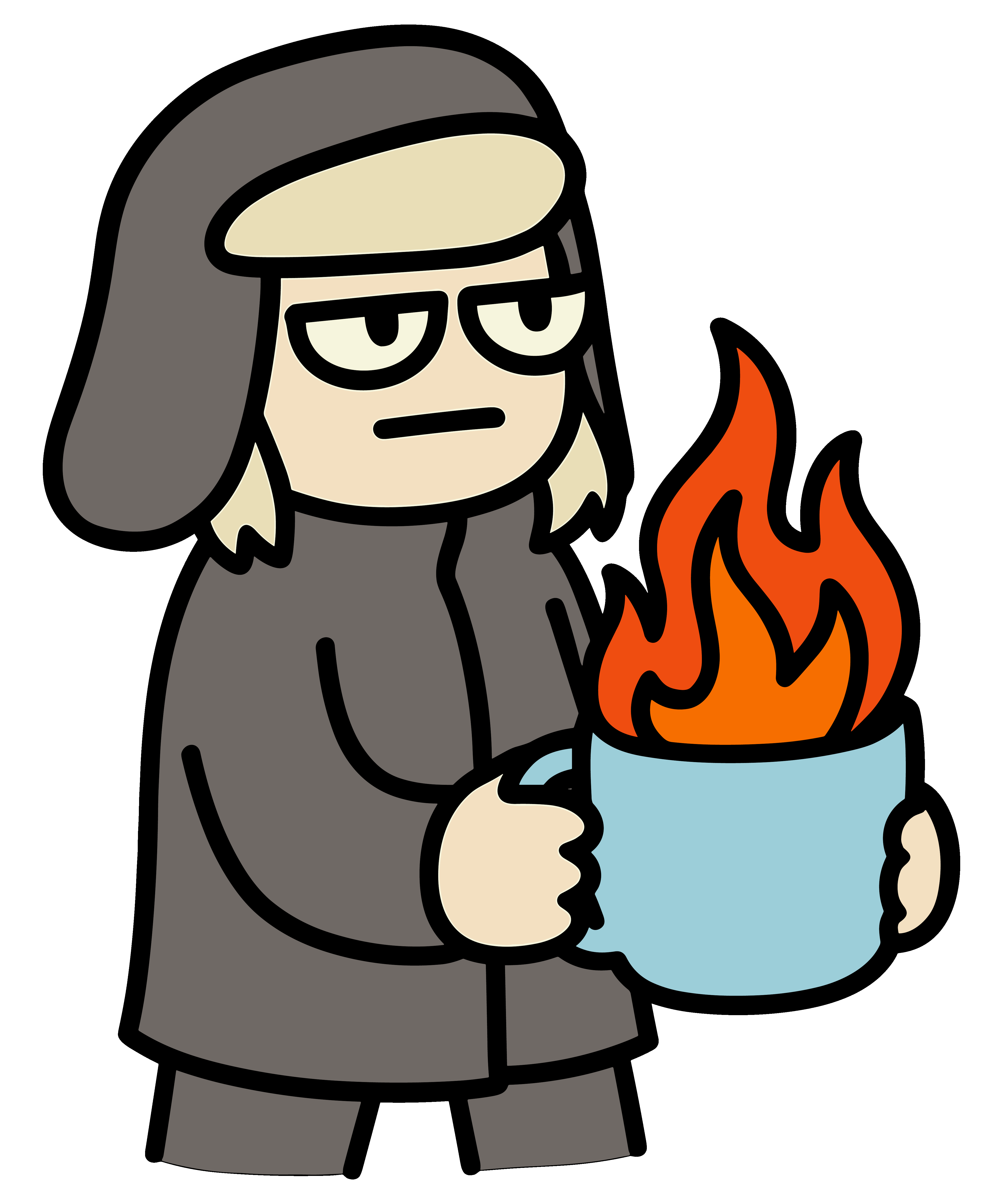 He Burnt the Water